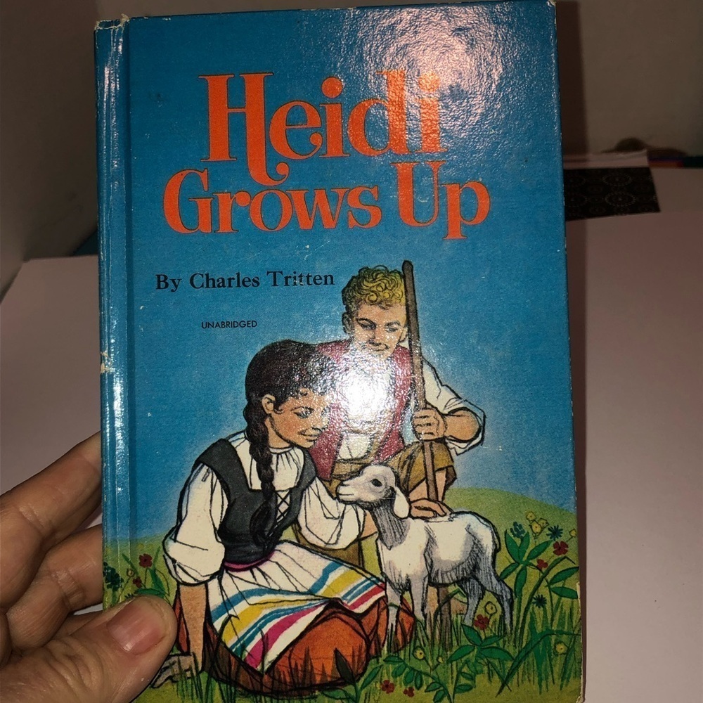 Well loved storyteller Charles Tritten’s - Heidi grows up- sequel to Heidi -used